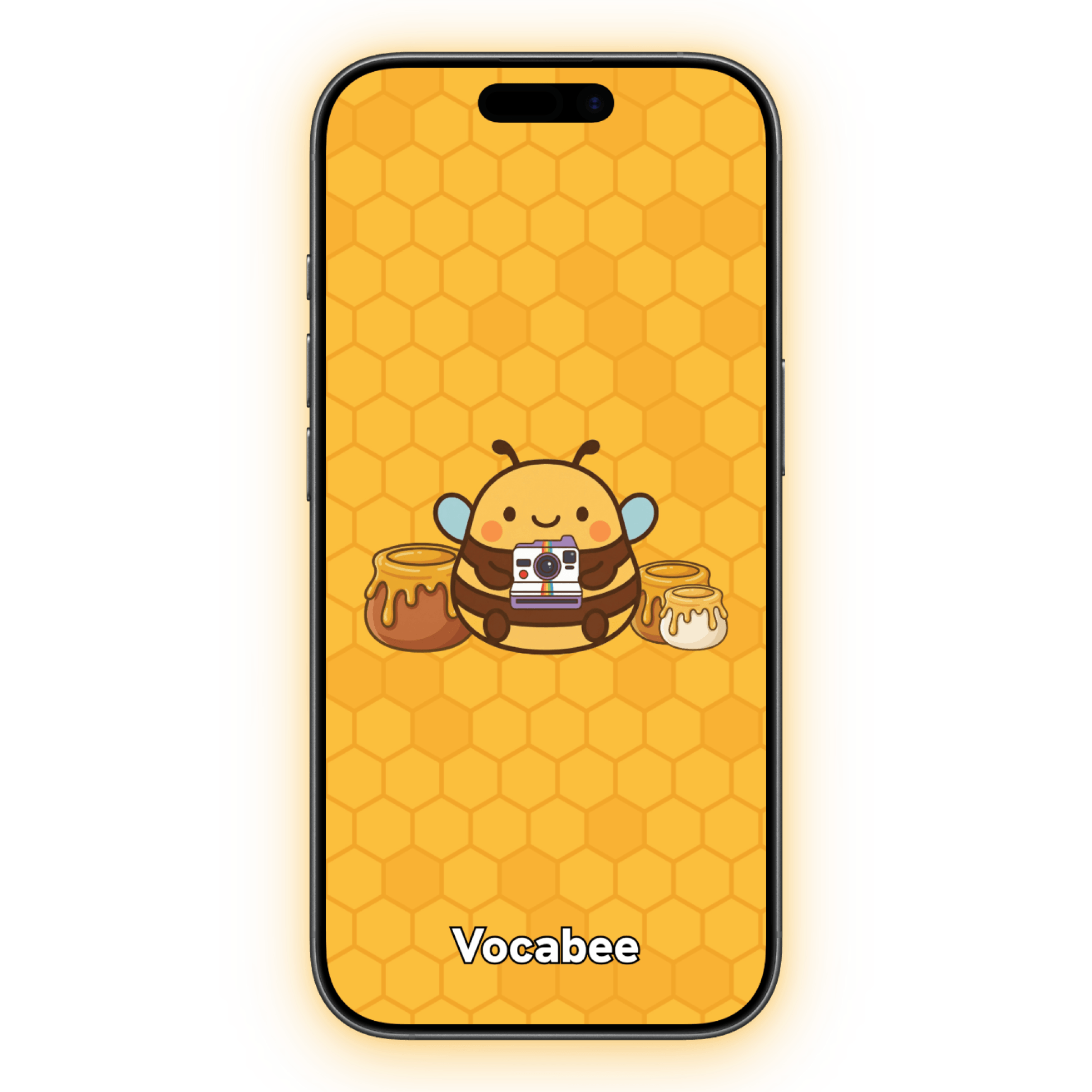 Vocabee phone mockup